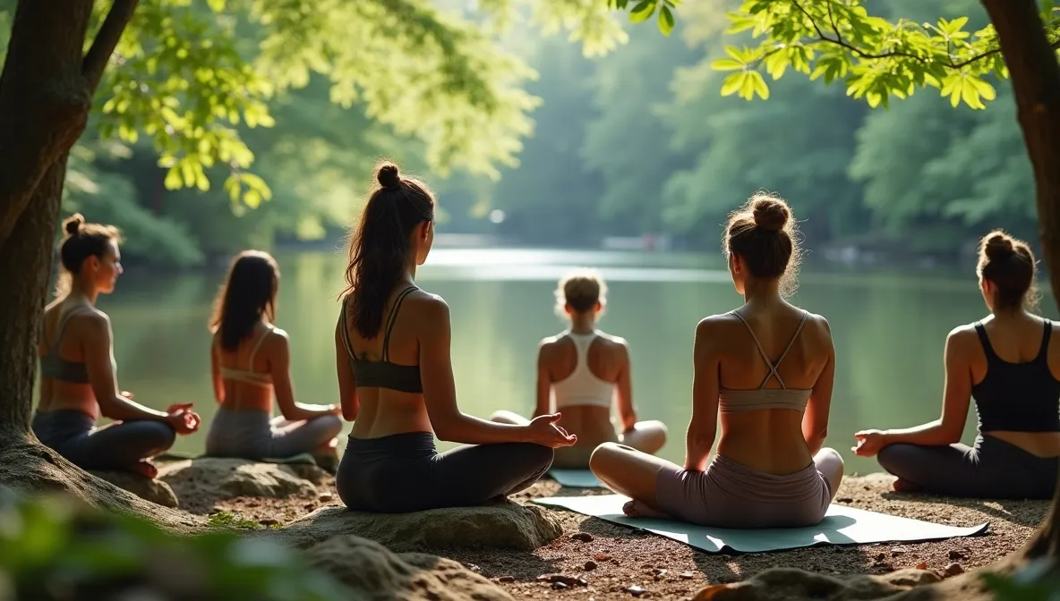 Soft abstract illustration suggesting a calm pause between work blocks